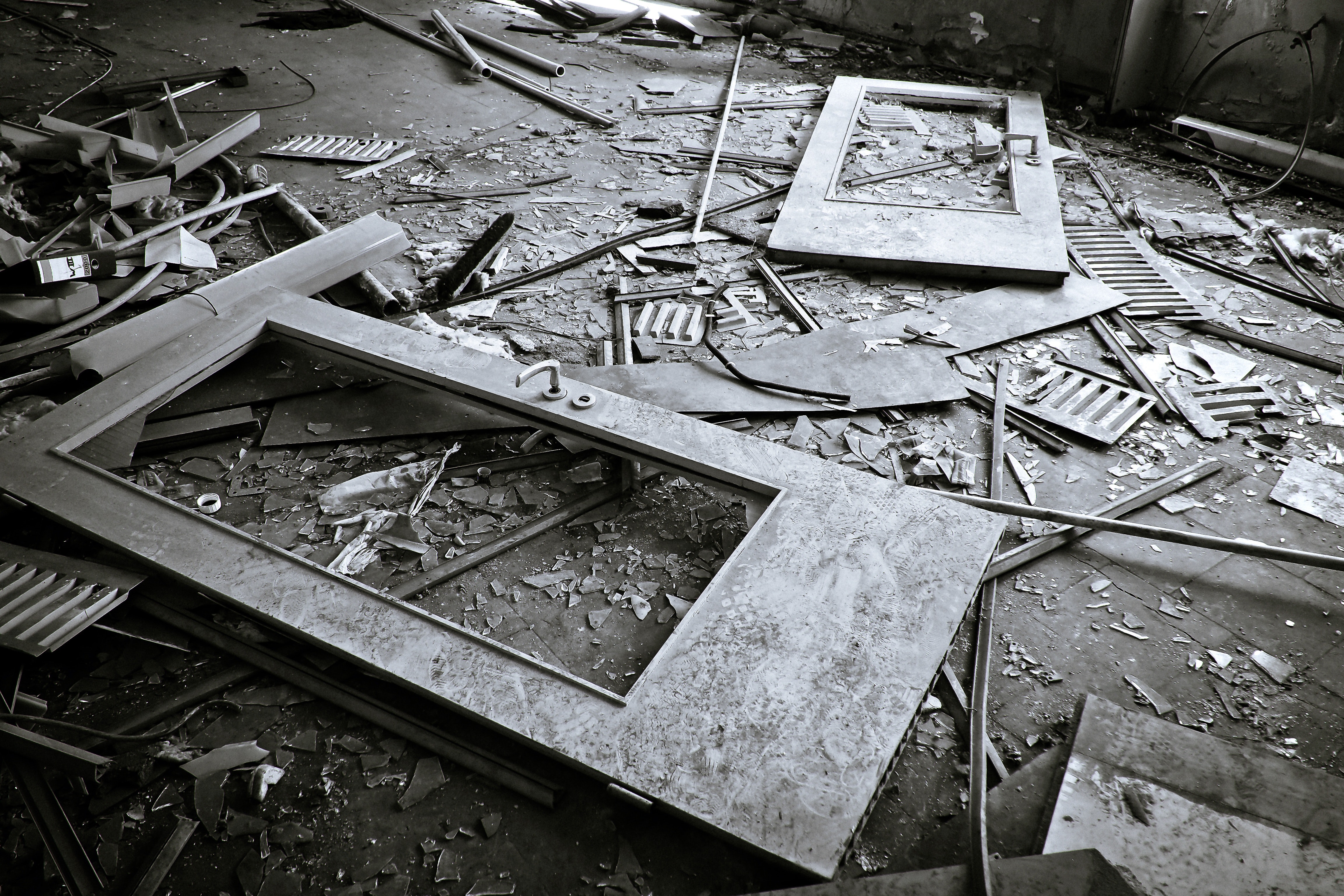 abandoned room